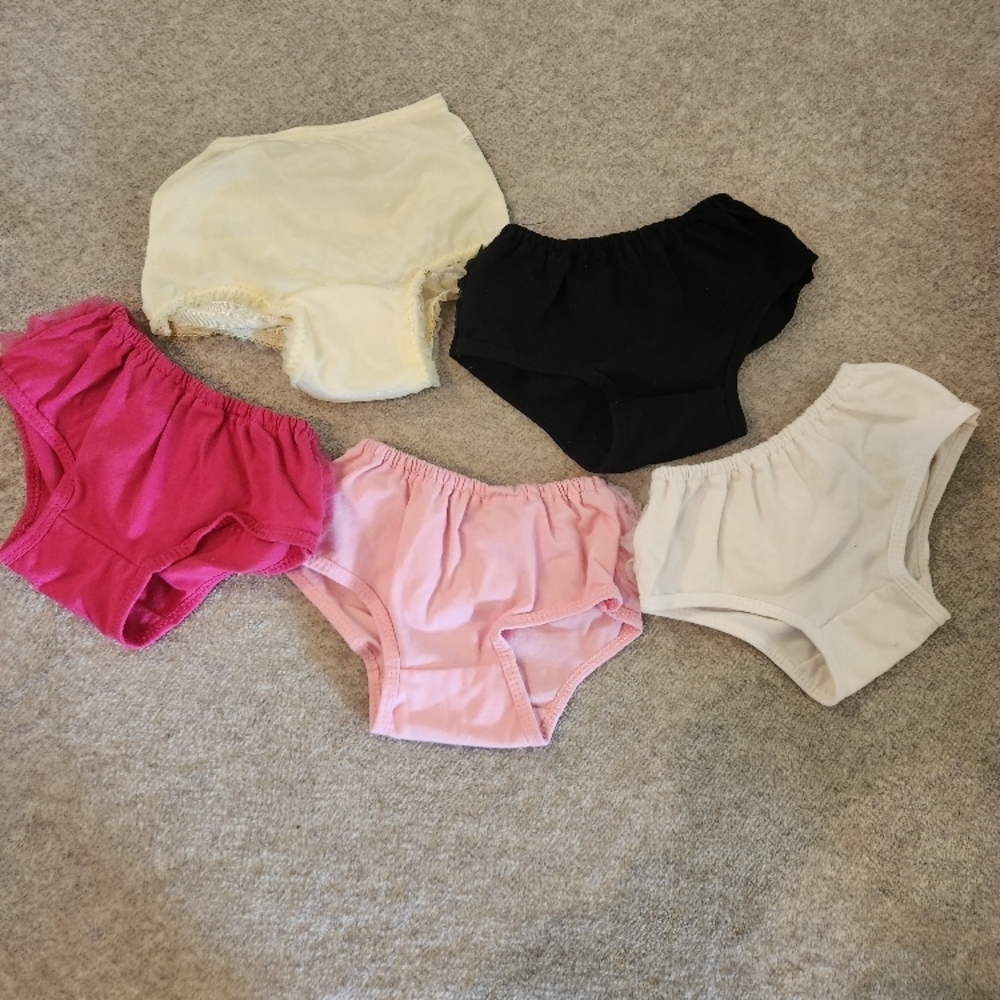 Assorted Girls' Underwear/Bloomera- 5 Pack